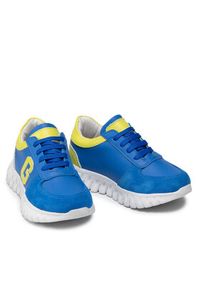 Guess Sneakersy Luigi FI5LUG ELE12 Niebieski. Kolor: niebieski. Materiał: skóra #7
