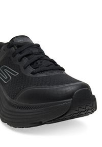 skechers - Skechers Sneakersy Max Cushioning Endea 129470/BBK Czarny. Kolor: czarny. Materiał: materiał #3