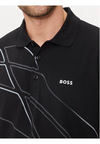BOSS - Boss Polo Paddy 3 50512766 Czarny Regular Fit. Typ kołnierza: polo. Kolor: czarny. Materiał: bawełna