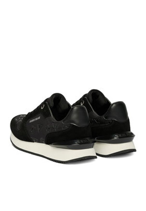 Guess Jeans Sneakersy CWBEO-K250087 Czarny. Kolor: czarny. Materiał: materiał