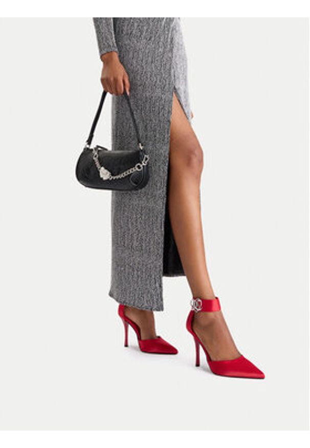 Juicy Couture Szpilki EO-LH24018-2B Czerwony. Kolor: czerwony. Materiał: materiał. Obcas: na szpilce