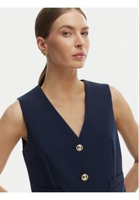 Rinascimento Kamizelka garniturowa CFC0128644003 Granatowy Regular Fit. Kolor: niebieski. Materiał: syntetyk #5