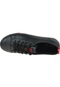 Big-Star - Buty Big Star Shoes W GG274007 czarne. Okazja: na co dzień. Zapięcie: sznurówki. Kolor: czarny. Materiał: skóra, syntetyk, materiał. Szerokość cholewki: normalna #3