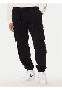 Jack & Jones - Jack&Jones Joggery Bill 12260915 Czarny Regular Fit. Kolor: czarny. Materiał: bawełna #1