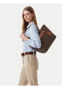 MICHAEL Michael Kors Torebka Jet Set 30S6GTVT2B Brązowy. Kolor: brązowy. Materiał: skórzane #1