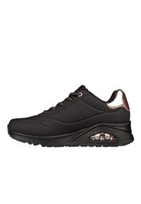 skechers - Buty do chodzenia damskie Skechers Uno Golden Air. Zapięcie: sznurówki. Kolor: żółty, wielokolorowy, czarny. Materiał: guma, materiał, syntetyk. Szerokość cholewki: normalna. Sport: turystyka piesza