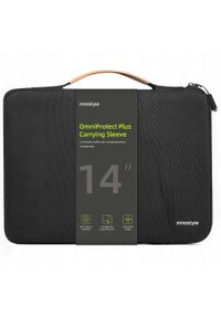 Innostyle - INNOSTYLE TORBA NA LAPTOPA 13 14 WODOODPORNA ETUI OMNIPROTECT PLUS CZARNA. Kolor: czarny