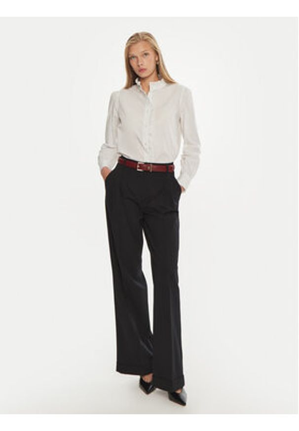 TOMMY HILFIGER - Tommy Hilfiger Koszula WW0WW43529 Biały Relaxed Fit. Kolor: biały. Materiał: bawełna
