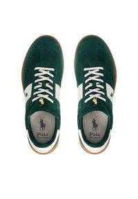 Polo Ralph Lauren Sneakersy Hrt Aera Pp 809954903005 Zielony. Kolor: zielony. Materiał: skóra, zamsz