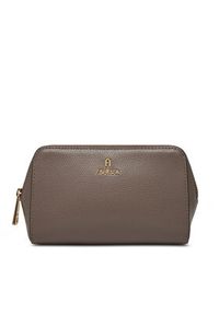 Furla Kosmetyczka Camelia M WE00453 ARE000 3782S Szary. Kolor: szary. Materiał: skóra #5