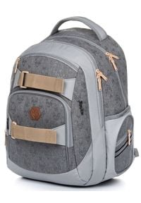 Karton P+P plecak szkolny OXY Style Fox. Materiał: materiał. Wzór: paski #1