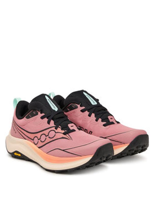 Saucony Buty do biegania Peregrine 16 S11066 Różowy. Kolor: różowy. Materiał: materiał