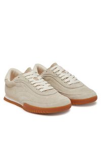 BOSS Sneakersy Carlynn 50541691 Écru. Materiał: skóra, zamsz #2