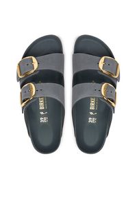 Birkenstock Klapki Arizona Big Buckle 1032071 Szary. Kolor: szary. Materiał: skóra #2