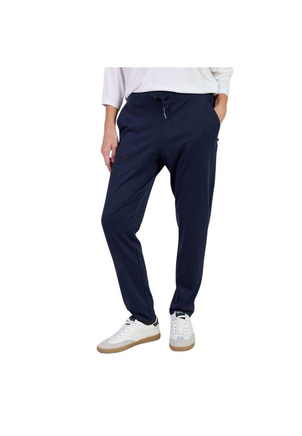 LE TEMPS DES CERISES - Spodnie damskie Le Temps des cerises Rosi. Kolor: niebieski. Długość: długie