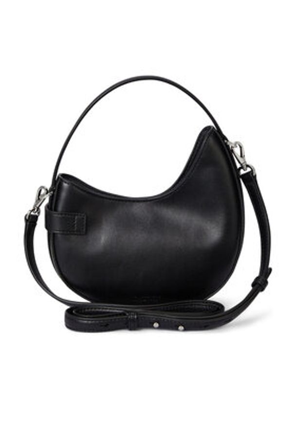 Lauren Ralph Lauren - LAUREN RALPH LAUREN Torebka 431980159002 Czarny. Kolor: czarny. Materiał: skórzane