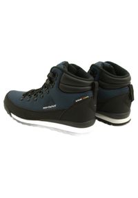 American Club American trekkingi buty zimowe z membraną WT61 Granatowe czarne. Kolor: niebieski, wielokolorowy, czarny. Materiał: materiał, softshell, polar, skóra ekologiczna. Sezon: zima. Sport: turystyka piesza #4