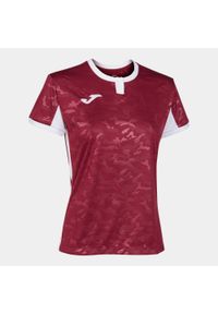 Koszulka do piłki nożnej damska Joma Toletum II. Kolor: wielokolorowy, biały, czerwony, brązowy. Sport: piłka nożna #1