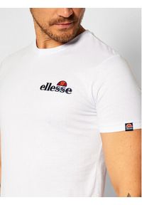 Ellesse T-Shirt Voodoo SHB06835 Biały Regular Fit. Kolor: biały. Materiał: bawełna