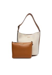 Guess Torebka Nicolette HWAG96 62040 Beżowy. Kolor: beżowy