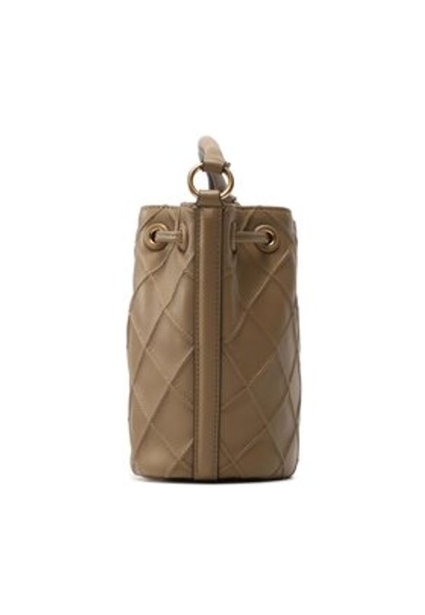 Tory Burch Torebka Fleming Soft Bucket Bag 142565 Brązowy. Kolor: brązowy. Materiał: skórzane