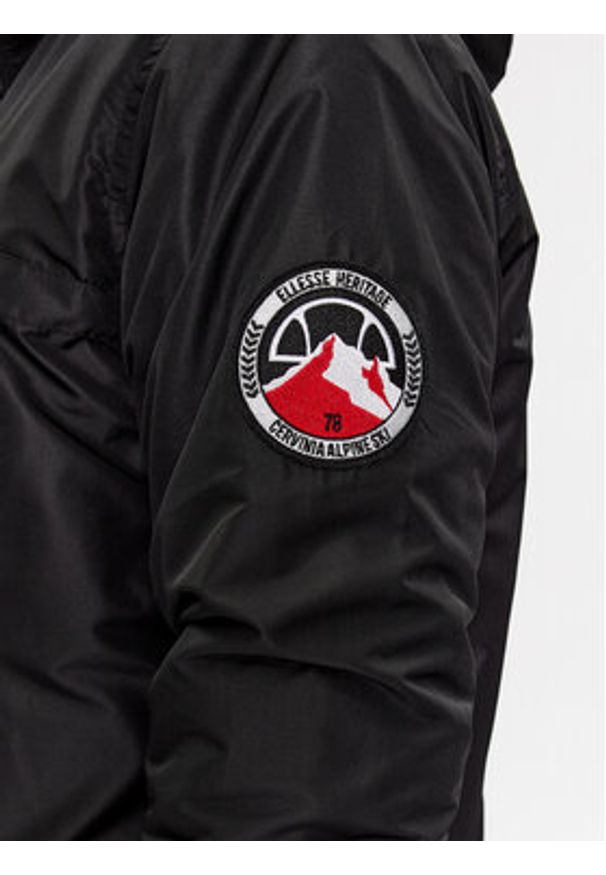 Ellesse Kurtka anorak Monterini SHR08149 Czarny Regular Fit. Kolor: czarny. Materiał: syntetyk