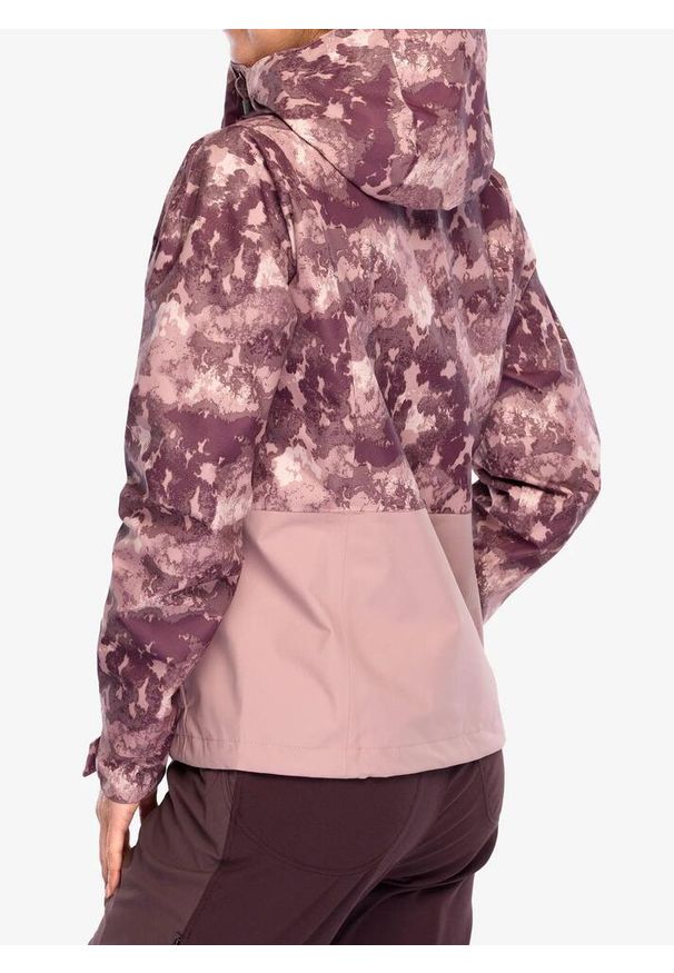 columbia - Kurtka przeciwdeszczowa damska Columbia Hikebound Printed Jacket. Kolor: różowy
