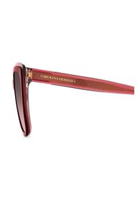 Carolina Herrera okulary przeciwsłoneczne damskie kolor czerwony. Kolor: czerwony #5