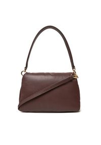 TOMMY HILFIGER - Tommy Hilfiger Torebka Soft Leather Conv Crossover AW0AW17638 Brązowy. Kolor: brązowy. Materiał: skórzane #5