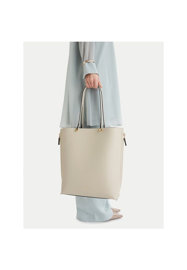 Gino Rossi - Torebka GINO ROSSI. Kolor: kremowy