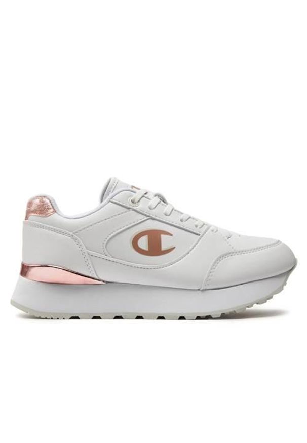 Buty do chodzenia damskie Champion Plat Element. Zapięcie: sznurówki. Kolor: wielokolorowy, biały. Materiał: syntetyk, materiał, tkanina. Szerokość cholewki: normalna. Sport: turystyka piesza