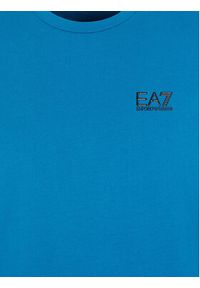 EA7 Emporio Armani Bluza 8NPM52 PJ05Z 1584 Niebieski Regular Fit. Kolor: niebieski. Materiał: bawełna #7