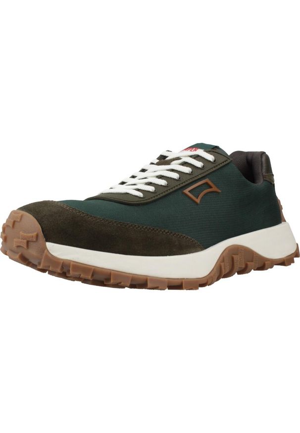Camper - Buty CAMPER DRIFT TRAIL Zielony. Kolor: zielony. Materiał: tkanina, skóra. Sport: turystyka piesza