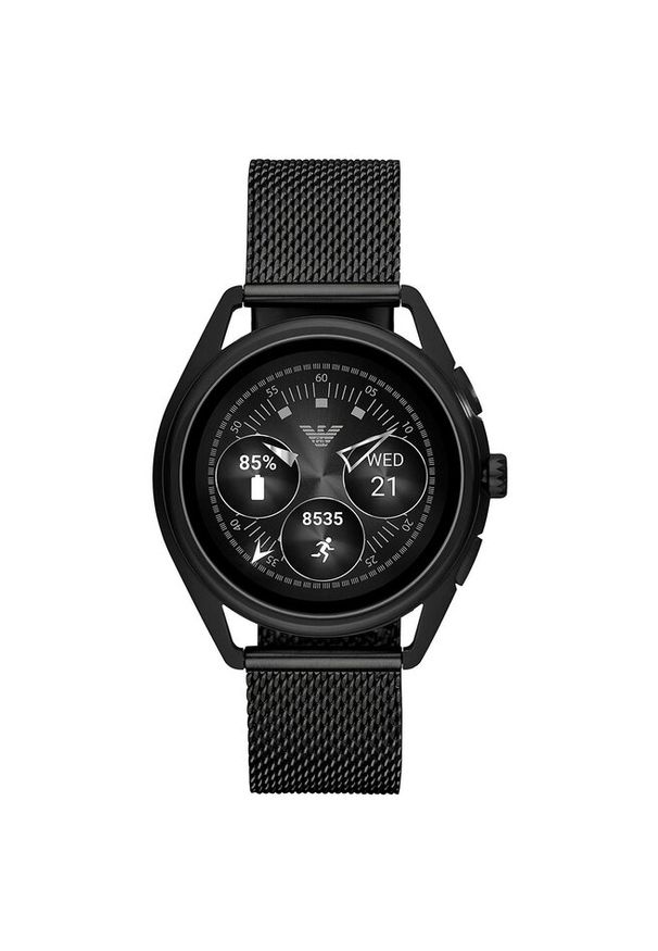 Smartwatch Emporio Armani. Rodzaj zegarka: smartwatch. Kolor: czarny