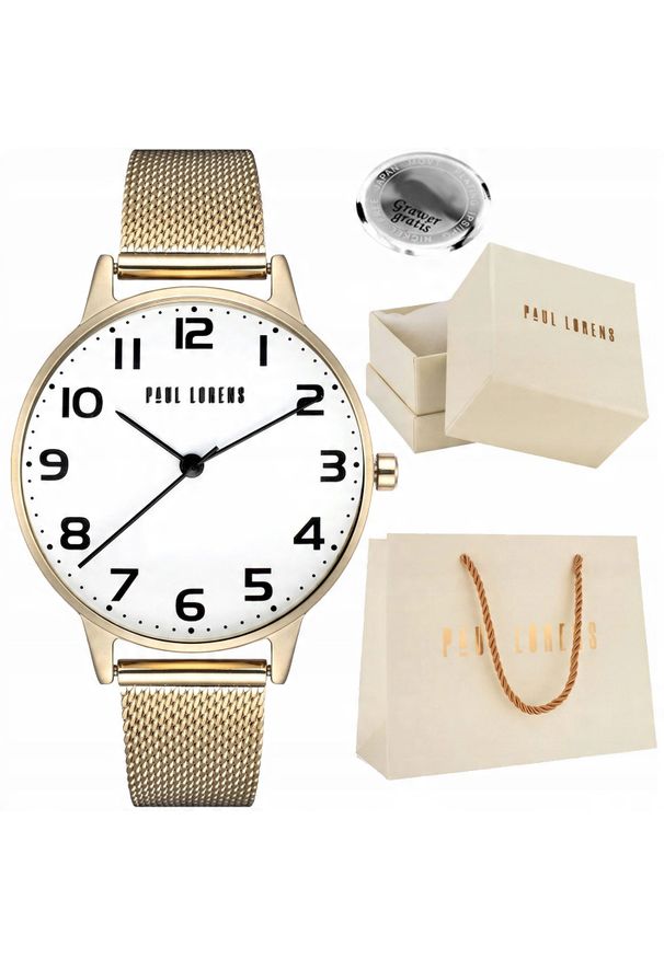 Zegarek damski Paul Lorens- ELNINO PROFI-3D1 z grawerem