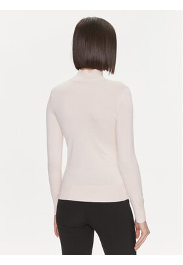 Liu Jo Sweter 5F3086 MS49I Różowy Regular Fit. Kolor: różowy. Materiał: wiskoza