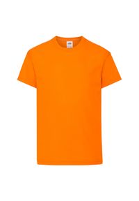 FRUIT OF THE LOOM - Oryginalna Koszulka Dla Dzieci. Kolor: żółty, pomarańczowy, wielokolorowy