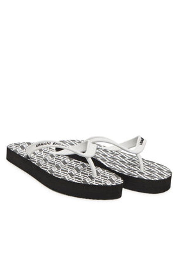 Armani Exchange Japonki XDQ010 XV700 T037 Czarny. Kolor: czarny. Materiał: syntetyk