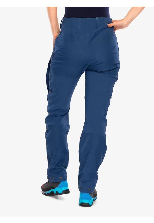 Fjällräven - Spodnie trekkingowe damskie Fjallraven Keb Trousers. Kolor: niebieski. Sport: turystyka piesza