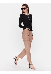 Guess Bluzka W3YP16 KAZH2 Czarny Slim Fit. Kolor: czarny. Materiał: syntetyk #4