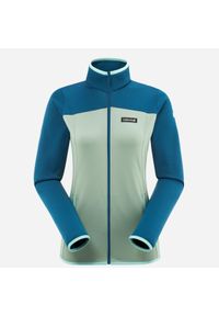 LAFUMA - Damski sweter polarowy Lafuma Shift F-Zip. Kolor: szary, zielony, wielokolorowy. Materiał: polar. Sport: turystyka piesza