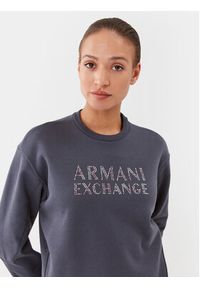 Armani Exchange Bluza 6RYM34 YJEFZ 1990 Granatowy Regular Fit. Kolor: niebieski. Materiał: bawełna #4