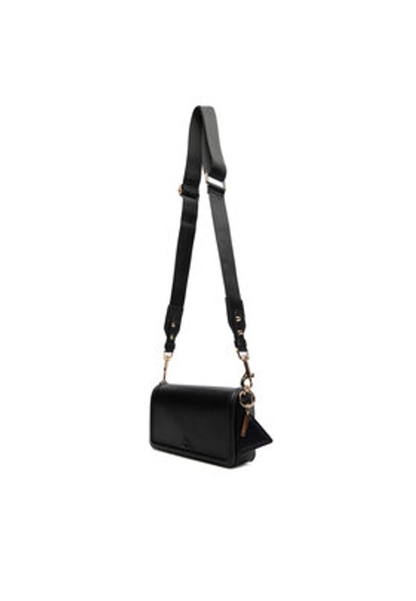 Aldo Torebka Gwendy 14141567 Czarny. Kolor: czarny. Materiał: skórzane
