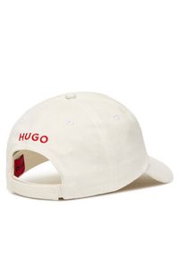 Hugo - HUGO Czapka z daszkiem Cara 50533420 Biały. Kolor: biały. Materiał: bawełna #3