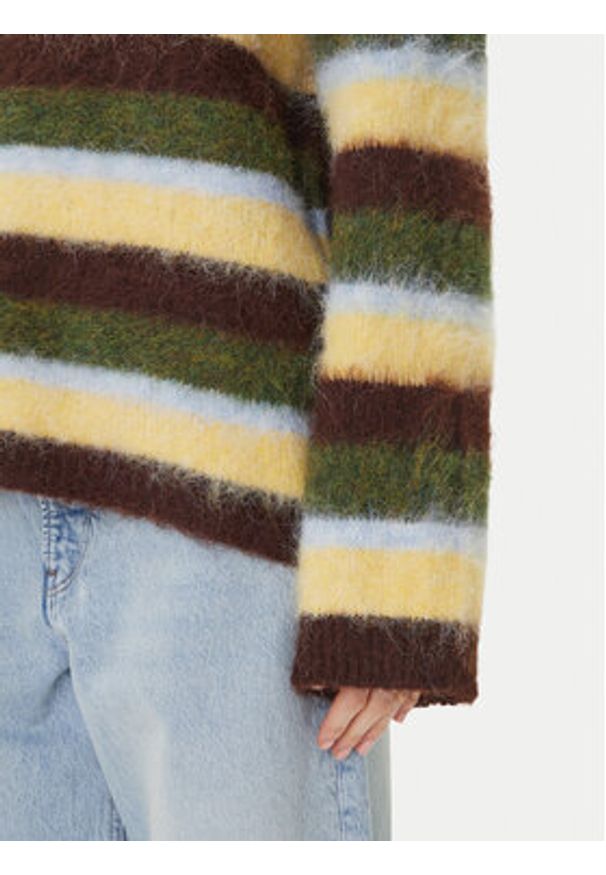 only - ONLY Sweter 15375036 Kolorowy Regular Fit. Materiał: syntetyk. Wzór: kolorowy