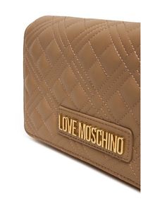 Love Moschino - LOVE MOSCHINO Torebka JC4079PP0NLA0104 Beżowy. Kolor: beżowy. Materiał: skórzane #5