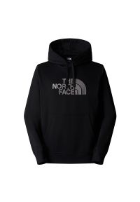 Bluza męska The North Face Drew Peak 0A89EMJK31 - czarna. Typ kołnierza: kaptur. Kolor: czarny. Materiał: poliester, bawełna. Styl: klasyczny. Sport: wspinaczka