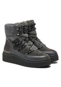 Marc O'Polo Trzewiki OO2M3012 Szary. Kolor: szary. Materiał: skóra #2