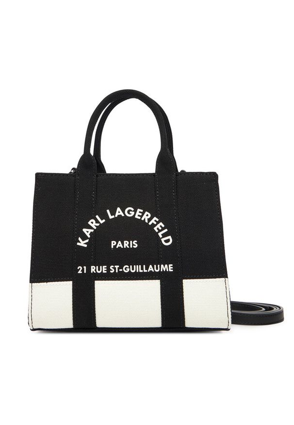 Karl Lagerfeld - Torebka KARL LAGERFELD. Kolor: czarny