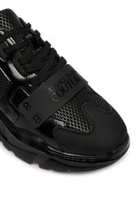 Versace Jeans Couture Sneakersy 80YA3SC4 ZSE03 Czarny. Kolor: czarny. Materiał: skóra #5